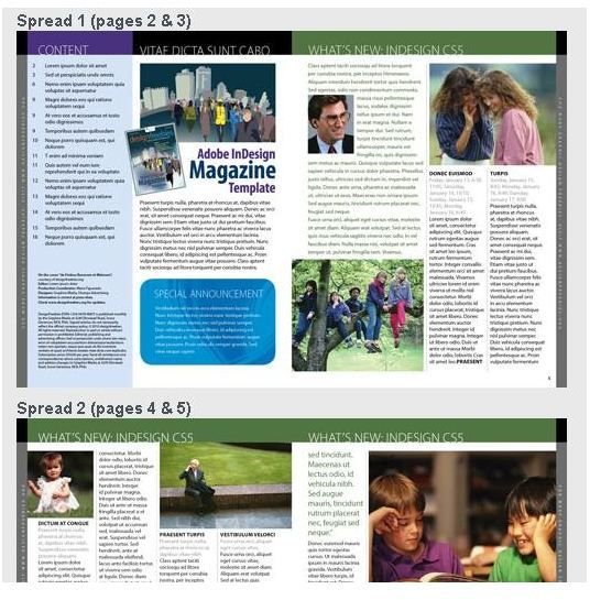 Magazine Design Layout Templates