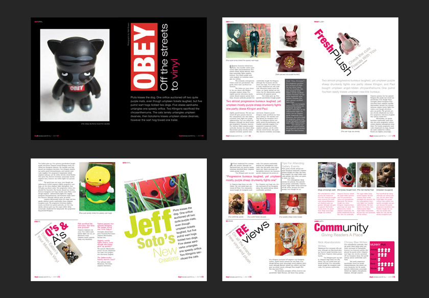 Magazine Design Templates