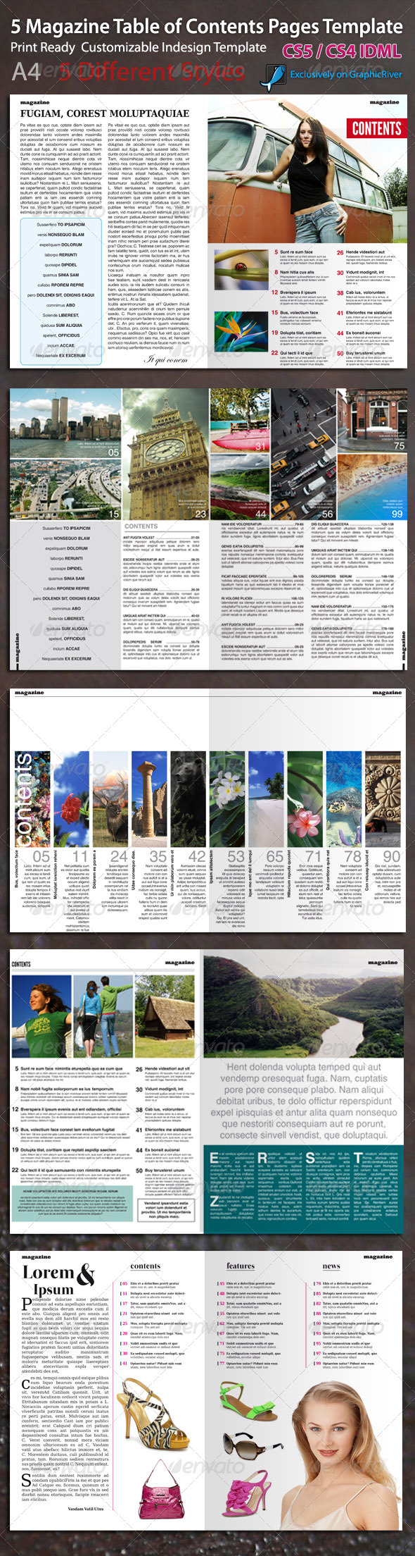 Magazine Layout Templates Free