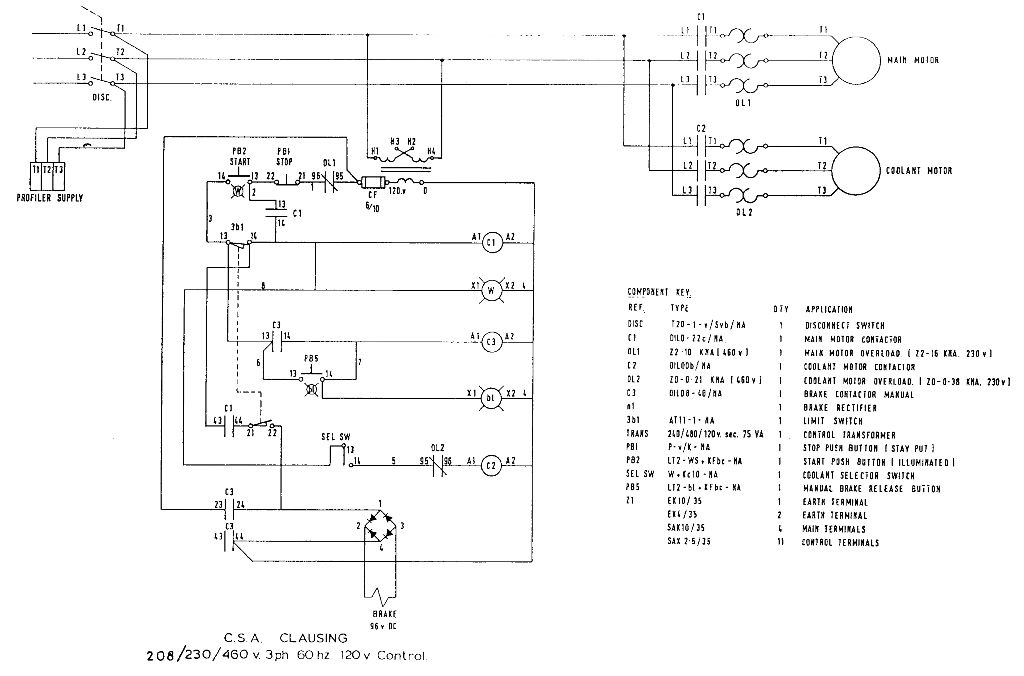 Magnetic Contactor Diagram