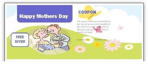 Make Homemade Coupons Template