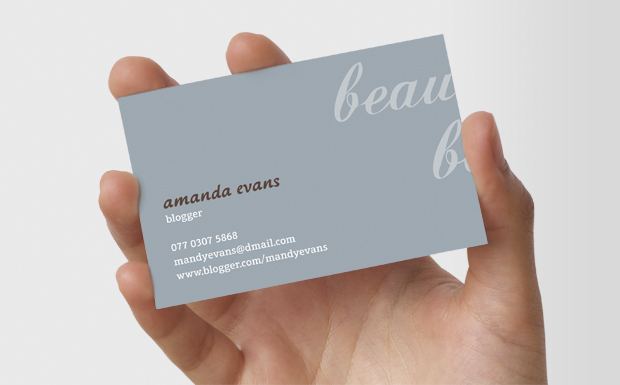 Makeup Artist Business Cards Examples