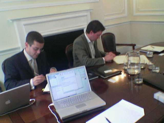 Male Accountants At Work