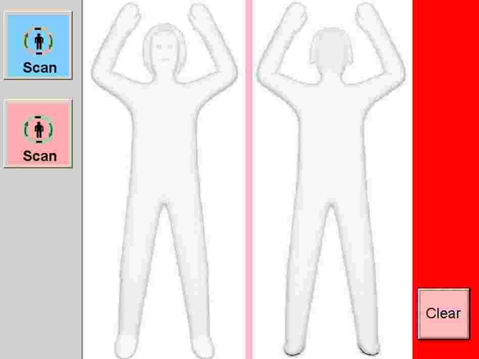 Man And Woman Body Outline