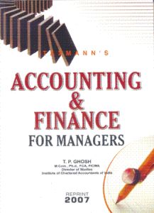 Management Accounting Book For Mba