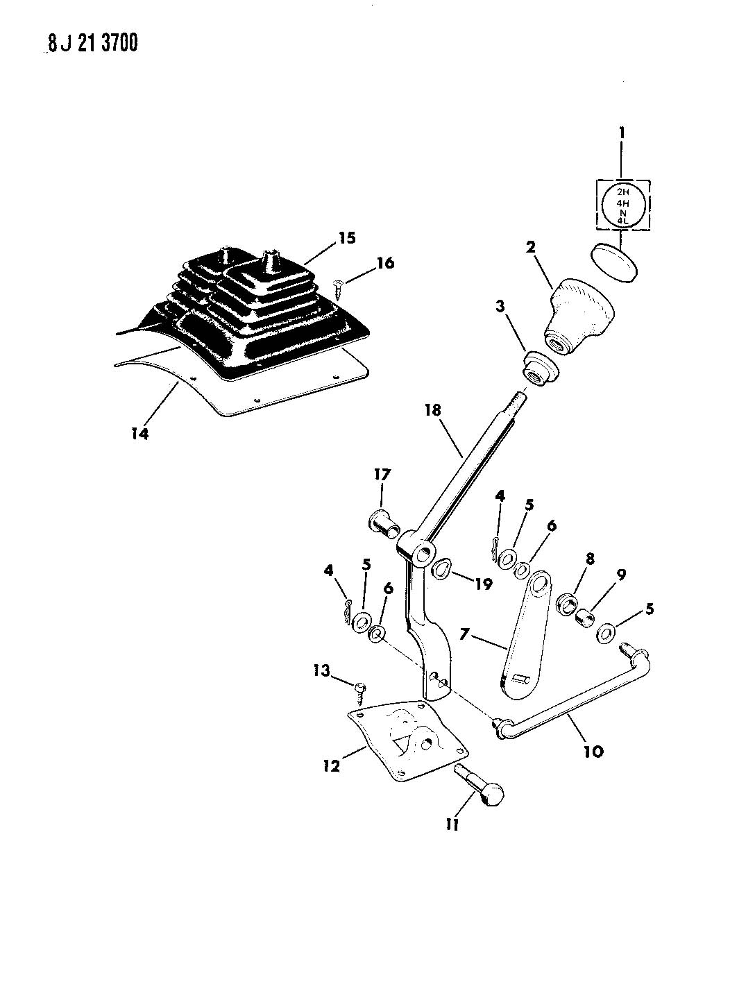 Manual Transfer Case Shifter