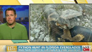 Map Of Burmese Pythons In Florida