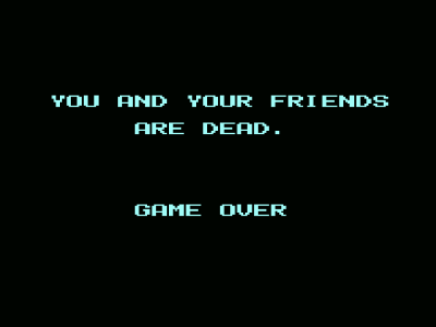 Mario Game Over Screen