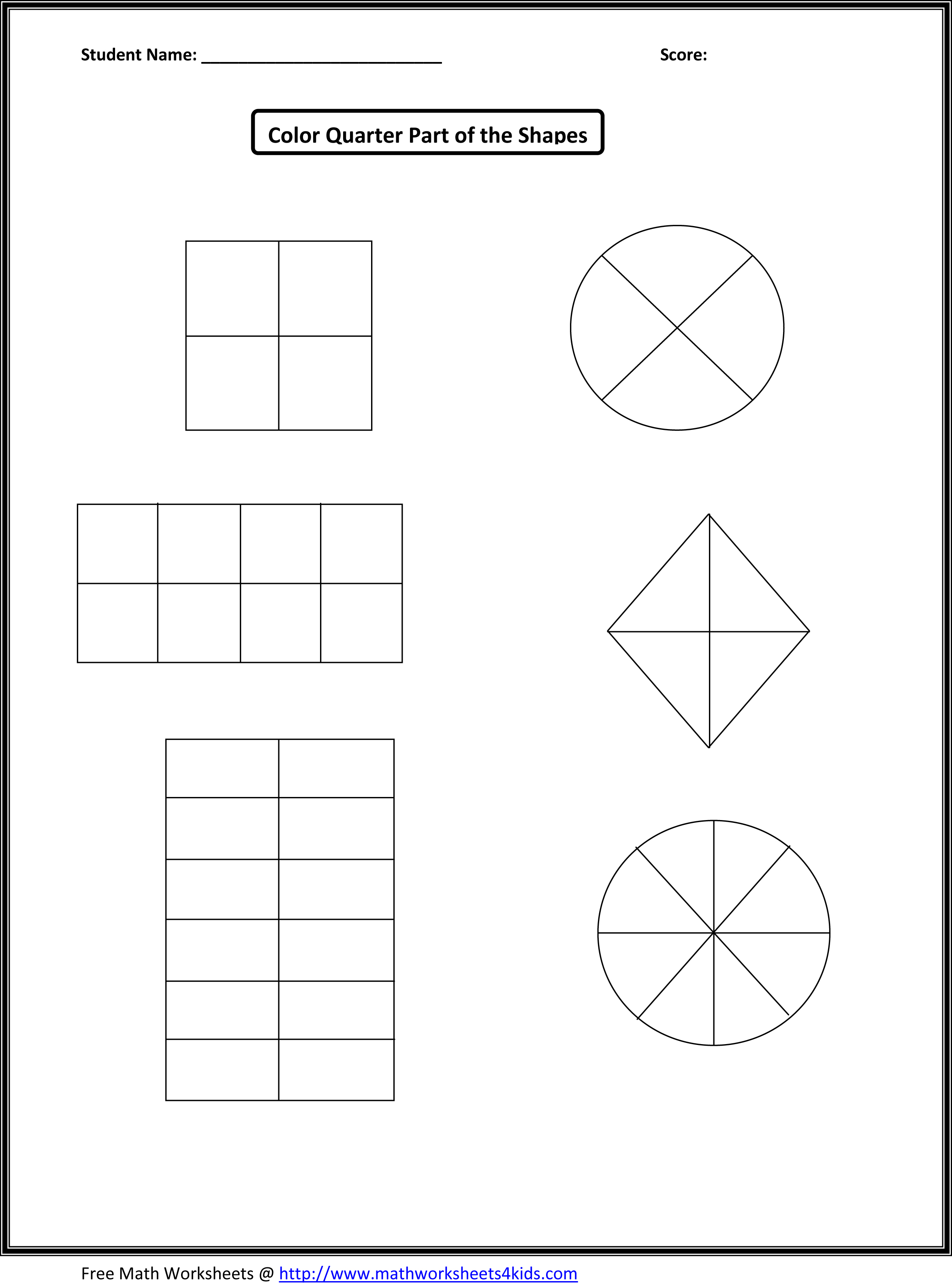 Maths Homework Sheets