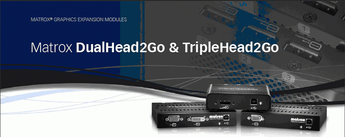 Matrox Triplehead2go Digital Edition External Graphics Expansion Module