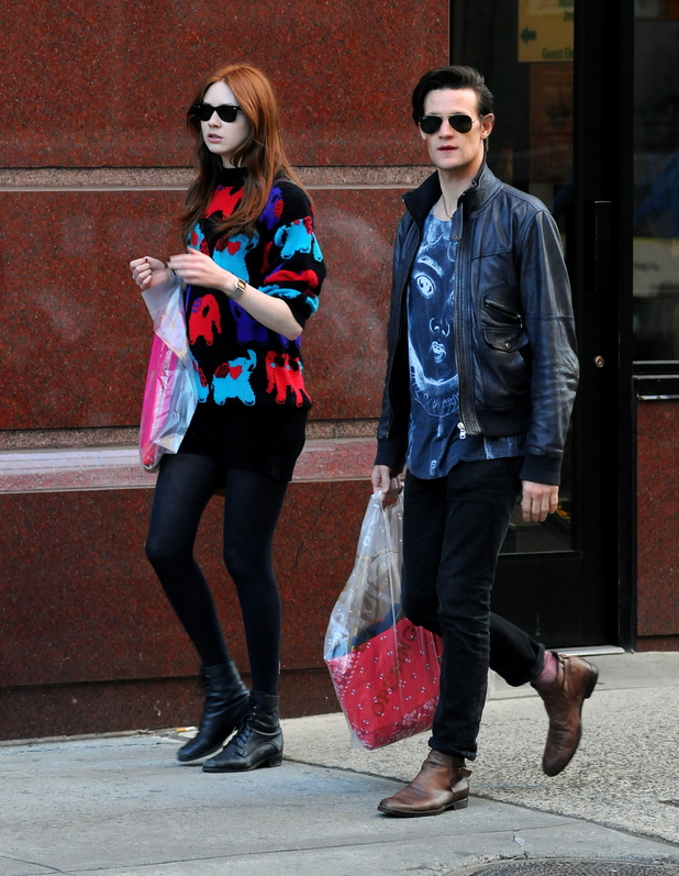 Matt Smith Girlfriend Karen Gillan