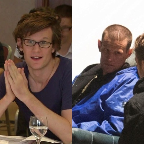 Matt Smith Hair Shaved Off