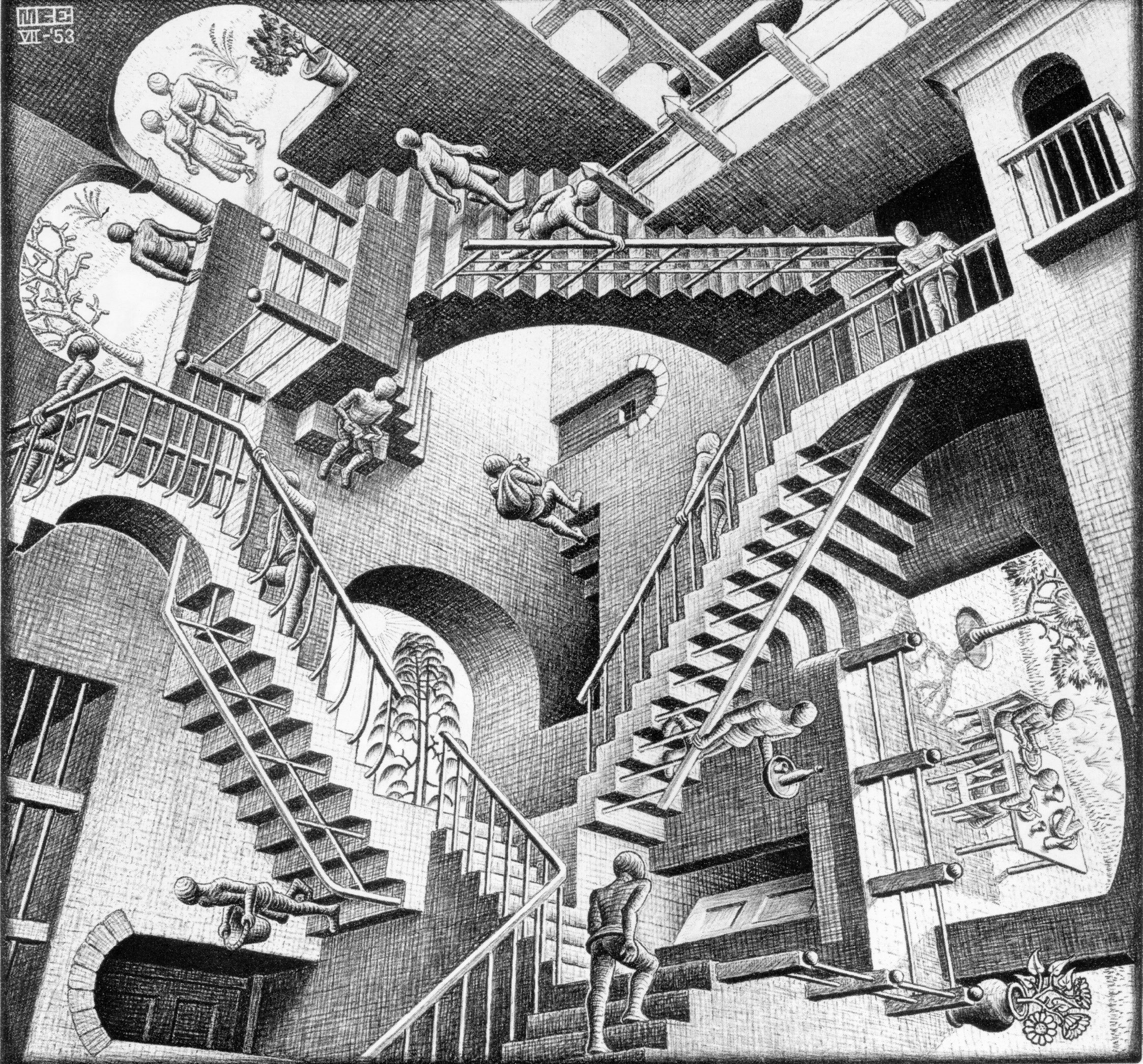 Mc Escher Eye Meaning