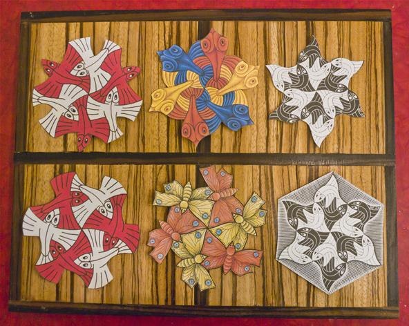 Mc Escher Tessellations Math