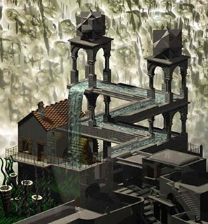 Mc Escher Waterfall Meaning