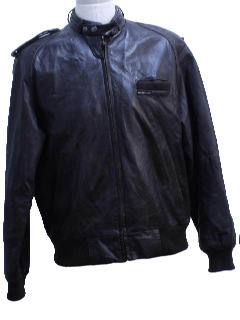 Members Only Leather Jacket By Europe Craft