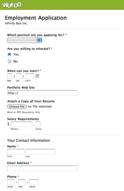 Membership Application Form Sample