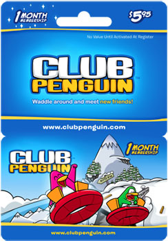 Membership Card Club Penguin Codes