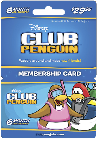 Membership Card Club Penguin Codes