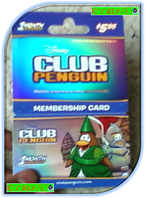 Membership Card Club Penguin Free