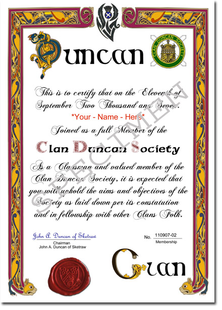 Membership Certificate Design