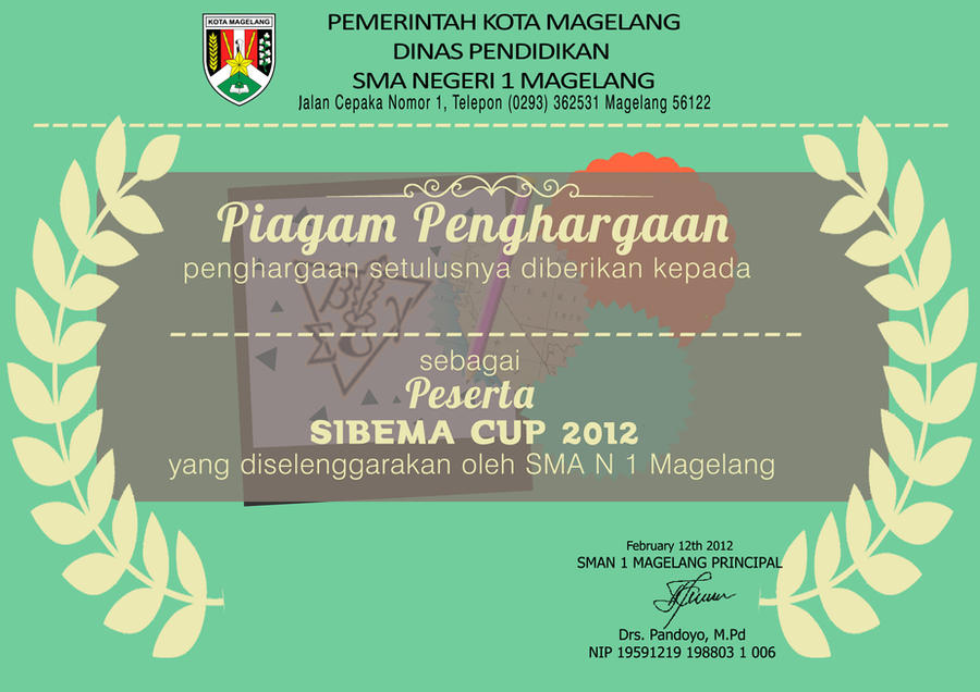 Membership Certificate Design