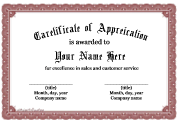 Membership Certificate Template Word