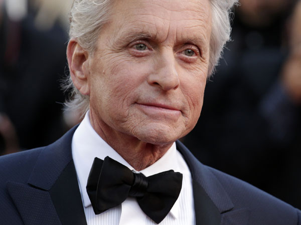 Michael Douglas Cancer Photos