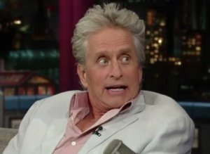 Michael Douglas Cancer Photos