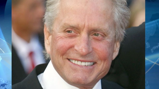 Michael Douglas Cancer Photos