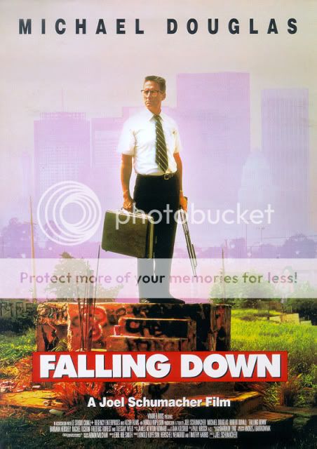 Michael Douglas Falling Down Poster