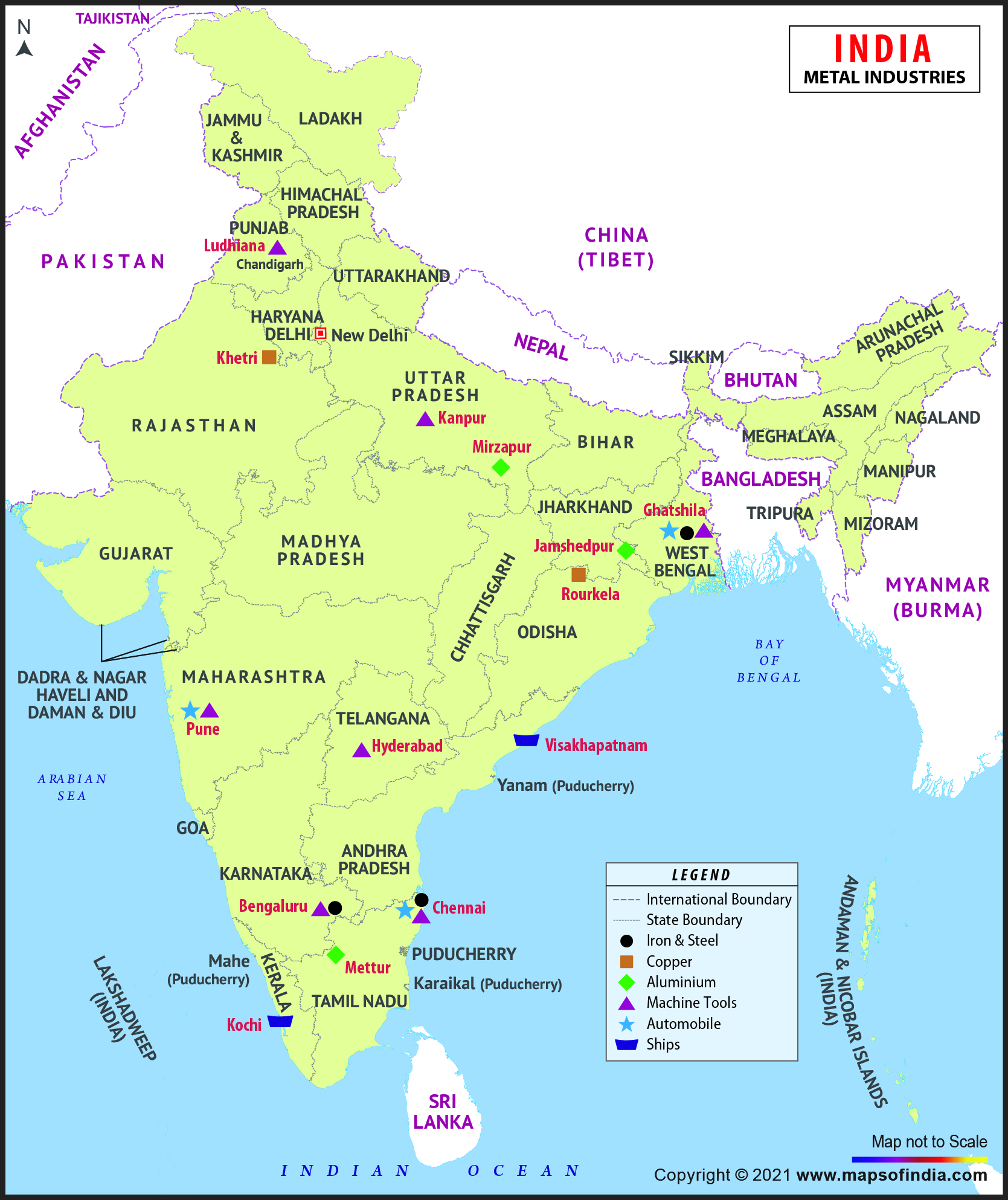 Mineral Based Industries In India