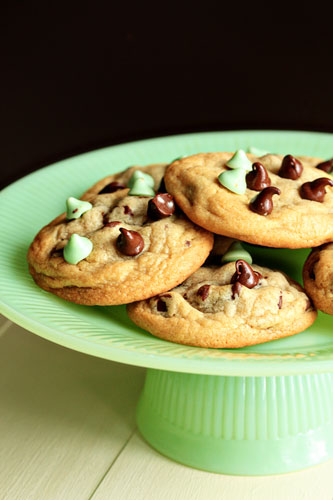 Mint Chocolate Chip Cookies Recipe