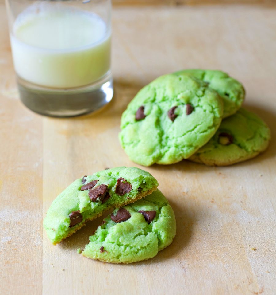 Mint Chocolate Chip Cookies Recipe