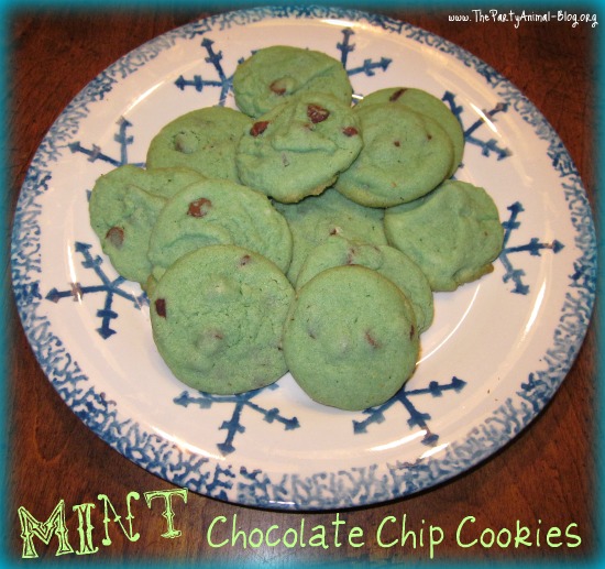 Mint Chocolate Chip Cookies Recipe