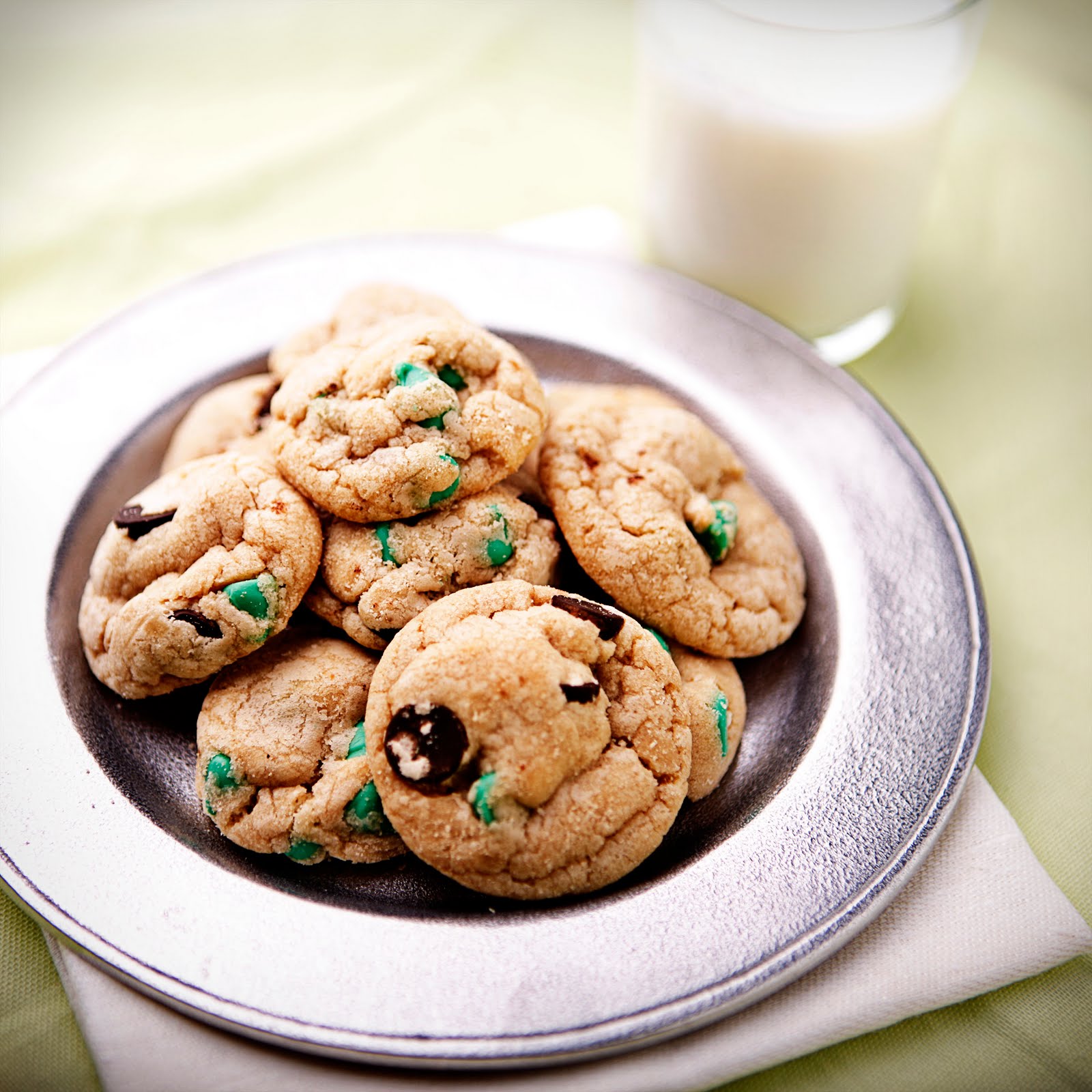 Mint Chocolate Chip Cookies Recipe From Scratch