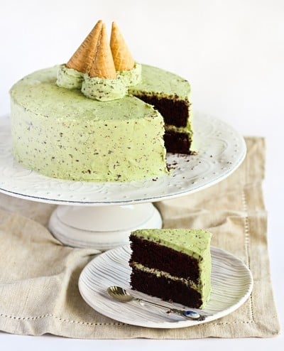 Mint Chocolate Ice Cream Cake Recipe