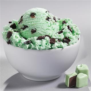 Mint Chocolate Ice Cream Cone