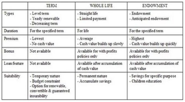 Miscellaneous Insurance Types