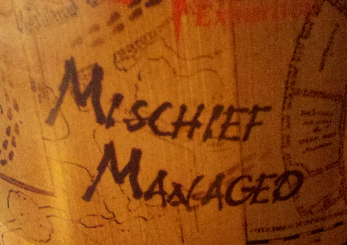 Mischief Managed Meaning