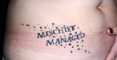 Mischief Managed Tattoo Meaning