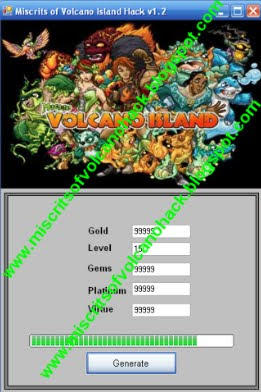 Miscrits Of Volcano Island Hack Tool V1.02 Free Download