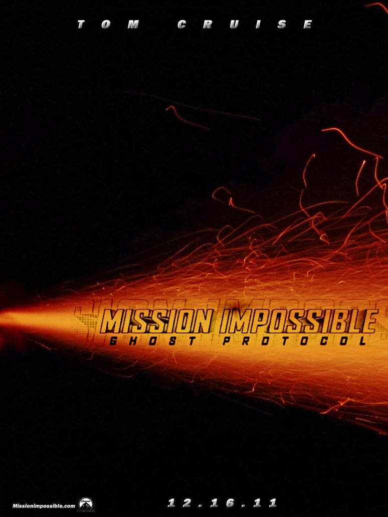 Mission Impossible 4 Poster