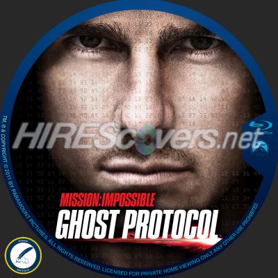 Mission Impossible Ghost Protocol Dvd Cover