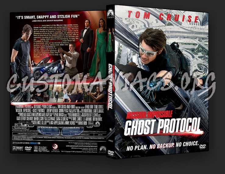 Mission Impossible Ghost Protocol Dvd Cover