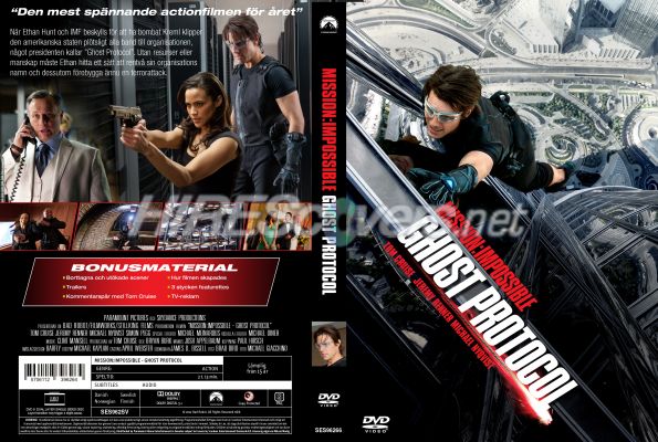 Mission Impossible Ghost Protocol Dvd Cover