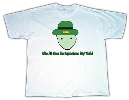 Mobile Alabama Leprechaun Drawing