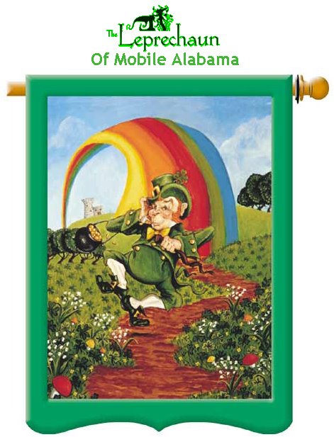 Mobile Alabama Leprechaun Picture