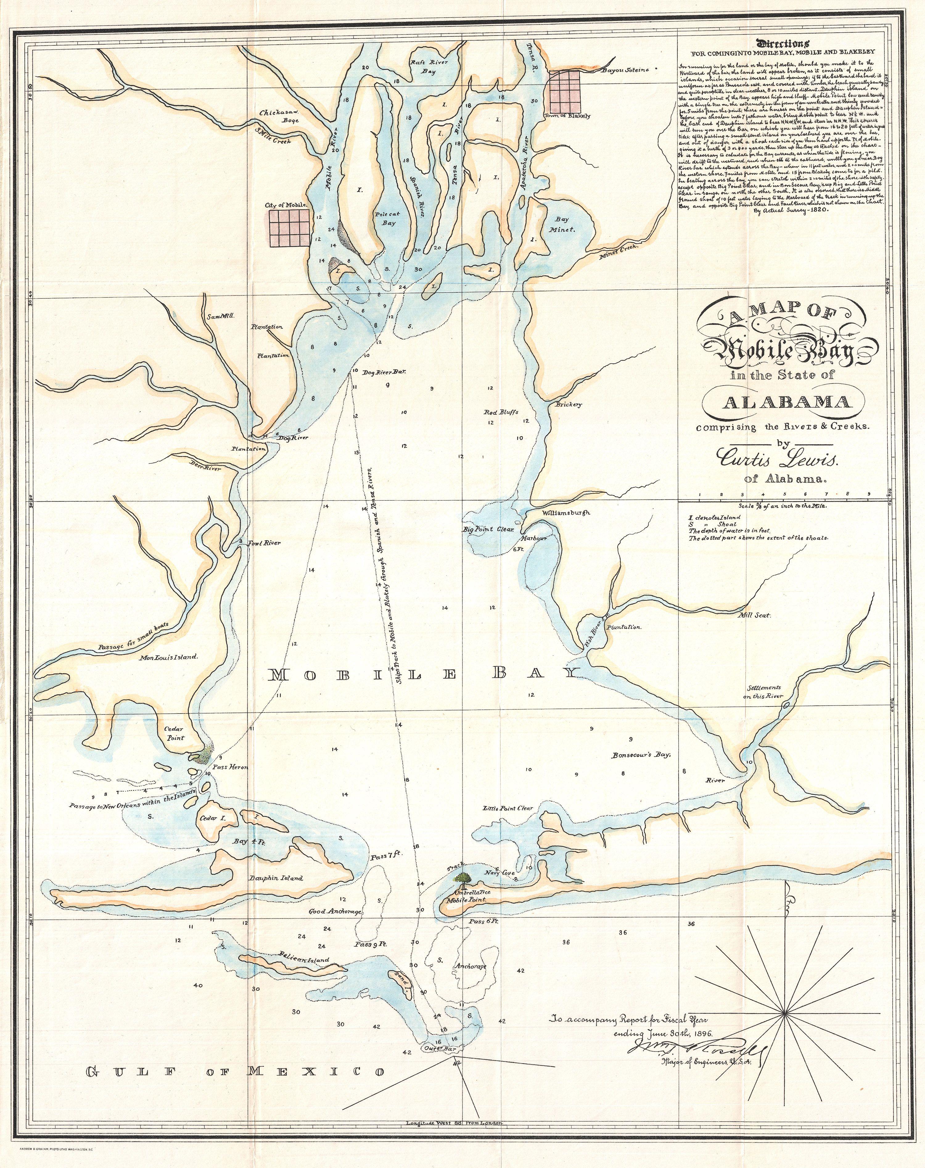 Mobile Alabama Map