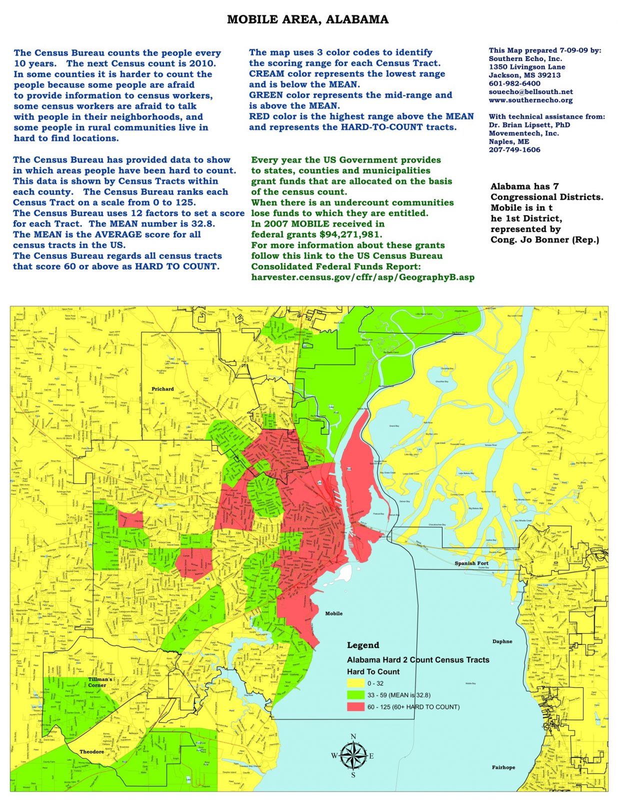 Mobile Alabama Map